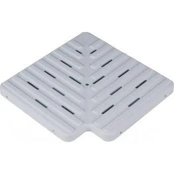 Roh bazénové mřížky 90° 195/35 mm