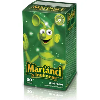 WALMARK Marťánci s Inulinem lesní plody tbl. 30