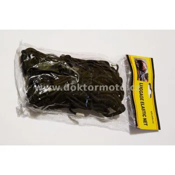 Síťka na přilbu - černá MCN ocelové háky