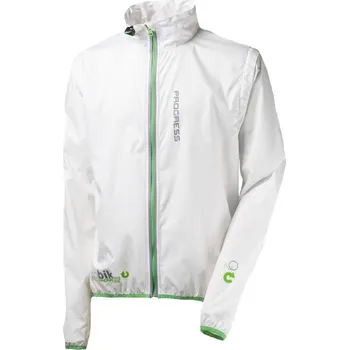Progress Aero Biking bílá Cyklistická bunda Progress Aero Biking bílá