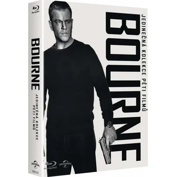 Blu-ray film Blu-ray + DVD Bourneova kolekce 6 disků