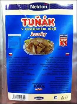 Speciální výživa Nekton Tuňák v rostlinném oleji kousky 1 kg