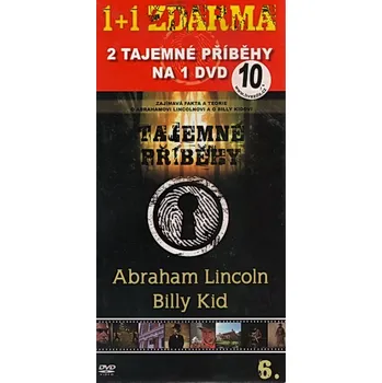 DVD film Tajemné příběhy 6 DVD (Abraham Lincoln a Billy Kid)