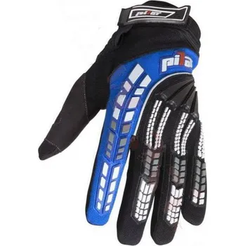 Moto rukavice Dětské moto rukavice Pilot modro-černé