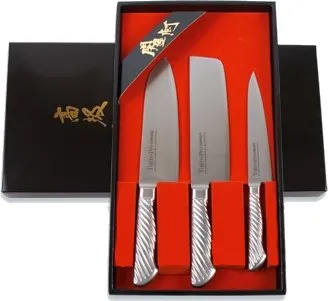 Kuchyňský nůž Tojiro Composit Dárková sada 3 ks
