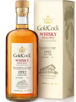 Whisky Gold Cock Single Malt Whisky 1995 20yo 49,2% 0,7 l