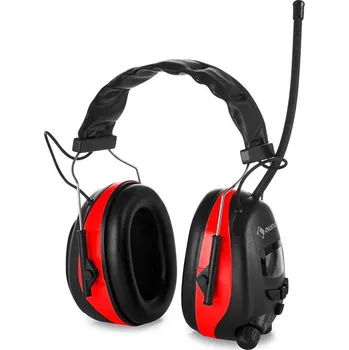 Chránič sluchu Auna Jackhammer 2.0 červená