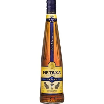 Metaxa 5* 38%, 0,5 l