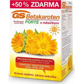 Recenze Green Swan Pharmaceuticals Betakaroten Forte s měsíčkem