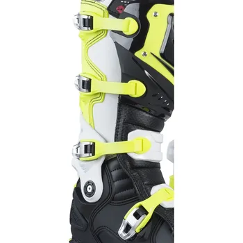 Moto obuv KENNY pásky na boty TITANIUM 17 neon yellow