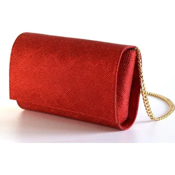 Kabelka Bright BRIGHT Dámské kožené psaníčko Červené