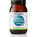 Viridian Organic Turmeric 400 mg 90 cps.