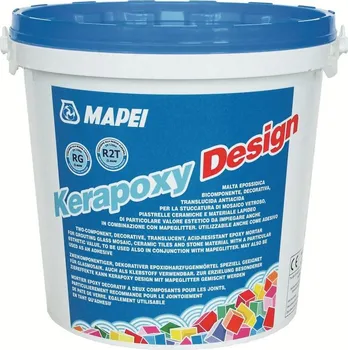 Spárovací hmota Mapei Kerapoxy Design stříbrnošedá 3 Kg