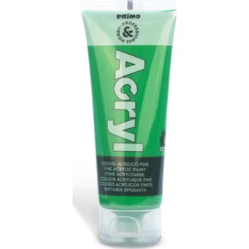 Vodová barva Akrylová barva Primo tuba 75ml světle zelená 935575