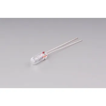 Žárovka žárovka 12V 1,2W celosklo s dlouhým kontaktem, baňka 4x10mm