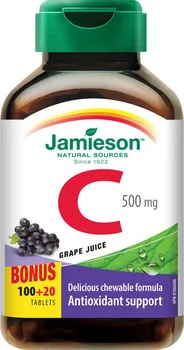 Jamieson Vitamín C 500 mg hroznové víno 120 tbl.