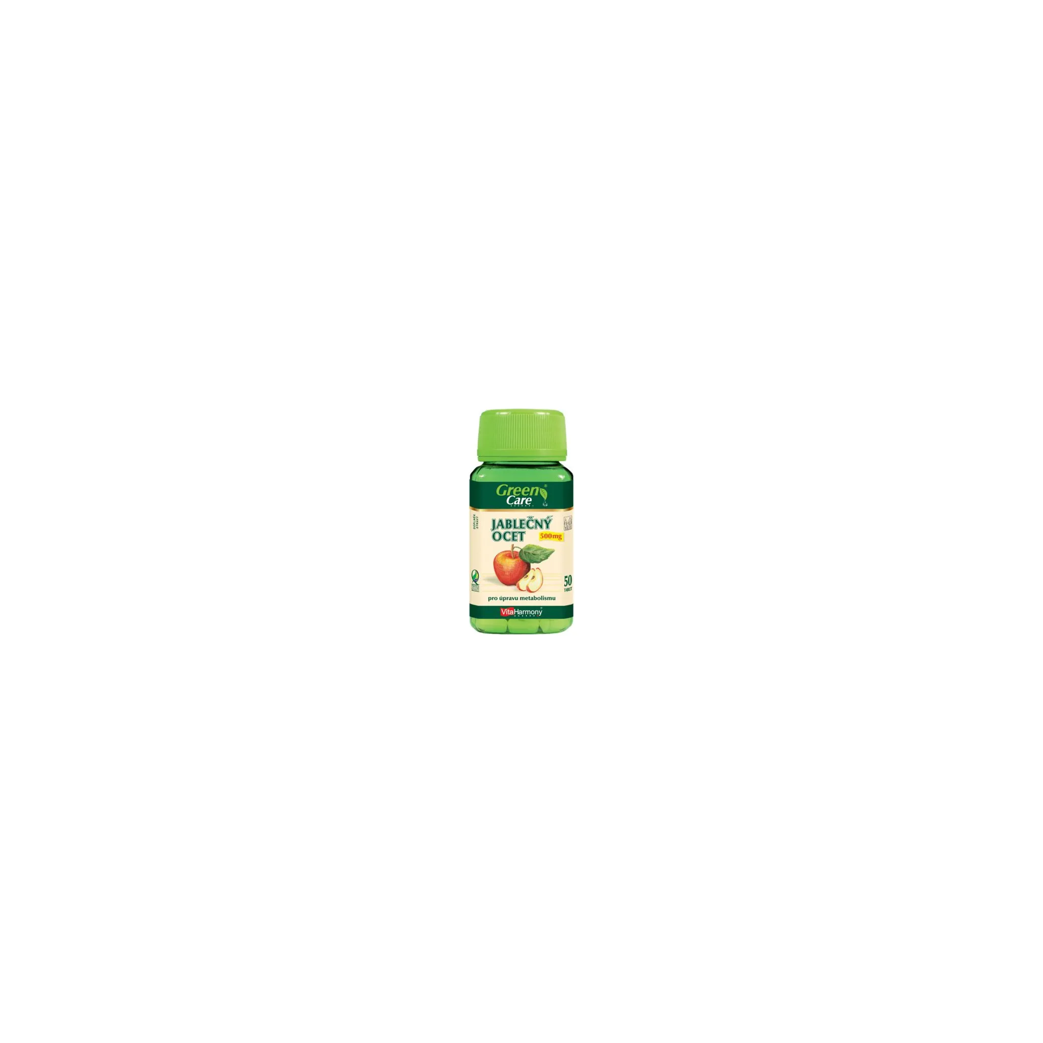 Fotografie 1 - Přírodní produkt VitaHarmony Jablečný ocet 500 mg 50 tbl.