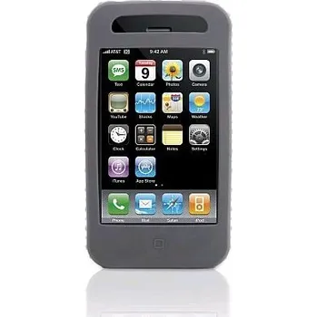 Pouzdro na mobilní telefon Griffin Technology FlexGrip silikonový obal pro Apple iPhone 3G 3GS černý megaakce