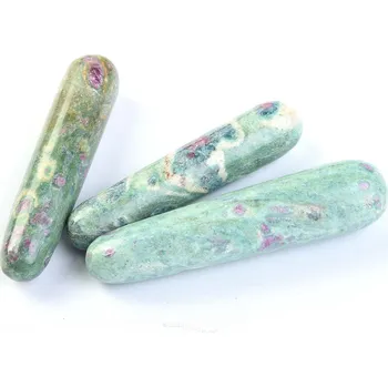 Sběratelství Masážní tyčka rubín v zoisitu menší (Indie)