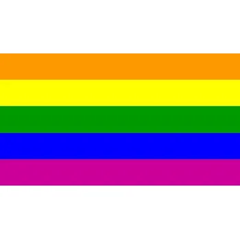 Vlajka Duhová vlajka o velikosti 90 cm x 150 cm