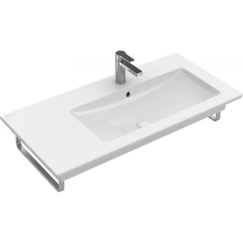 Umyvadlo Venticello - umyvadlo (vpravo) 100x50, nábytkové, 3 otvory (1 proražen), s přepadem 4134R101