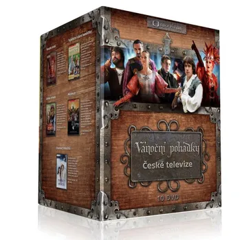 DVD Vánoční pohádky České televize 10 disků DVD film DVD Vánoční pohádky České televize 10 disků