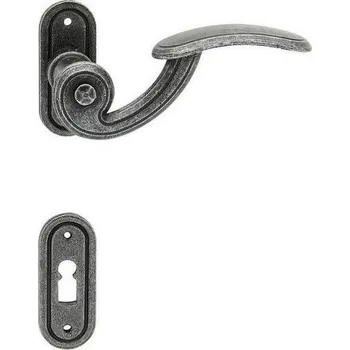 Dveřní kování Cobra IMST - R PZ RE kované černé