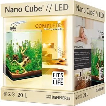 Dennerle Nano Cube Complete Plus LED 20 l Akvárium Dennerle Nano Cube Complete Plus LED 20 l