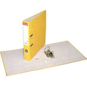 Pořadač pákový A4 PREŠPAN 5cm žlutý