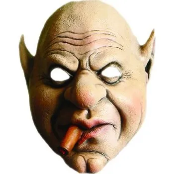 Karnevalová maska Maska gumová - s doutníkem