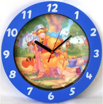 Hodiny Medvídek Pú nástěnné hodiny