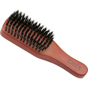 kartáč na vlasy Dřevěný kartáč Sibel Classic 8453622 s přírodními štětinami + dárek zdarma