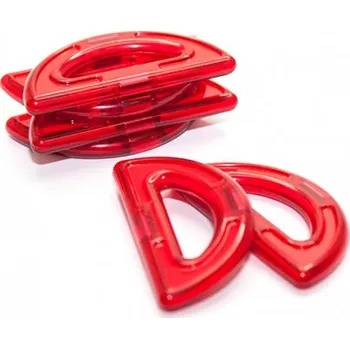 Díl pro stavebnice Magformers Půlkruhy 6 ks