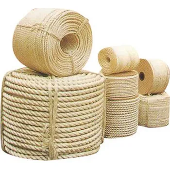 Lano SISAL 8 mm - 100 metrů UD005 SISALOVÉ LANO SISALOVÝ PROVAZ