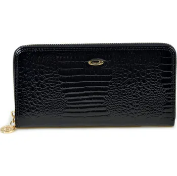 Peněženka Dámská kožená peněženka v krabičce Cossroll 08-3124 černá