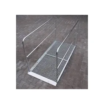 Příslušenství pro stavební techniku Přechodová výkopová lávka - ocel + rošt, délka 1,5 m