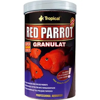 Krmivo pro rybičky TROPICAL Red Parrot 1000ml