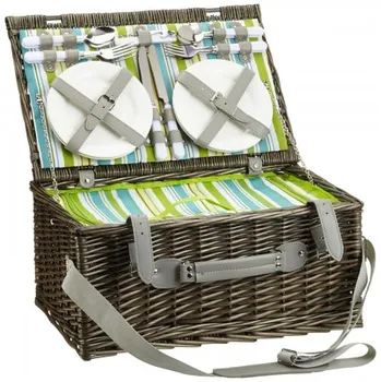 Piknikový koš Cilio Ascona olivově zelený