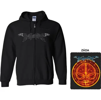 Pánská mikina Dragonforce - mikina s kapucí a zipem