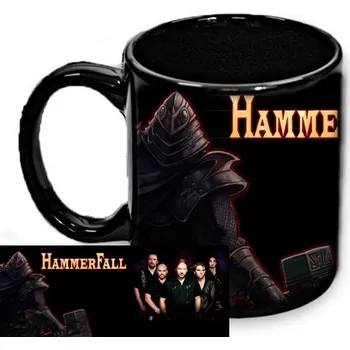Hammerfall - hrnek černý 1
