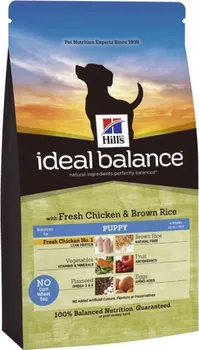 Krmivo pro psa Hill's Ideal Balance Canine Puppy Chicken/Brown Rice