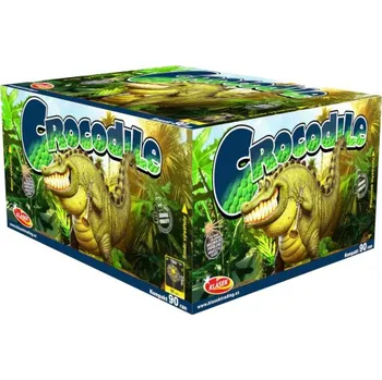 Zábavní pyrotechnika Recenze Klásek Crocodille Kompakt 90 ran