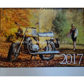 Kalendář Kalendář 2017 - Československé motocykly (450x315)