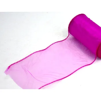 Stuha Organza stuha 12 cm/ 9 m - cyklámen