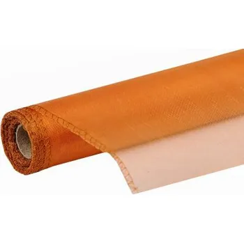 Svatební dekorace Organza šerpa - měděná - 30cm/10m