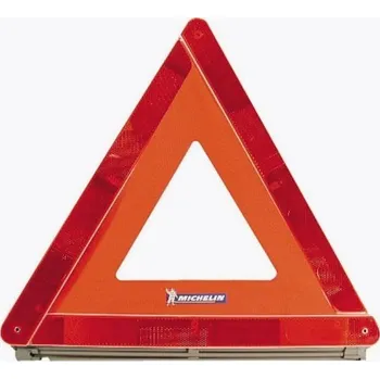 Výstražný trojúhelník VÝSTRAŽNÝ TROJUHELNÍK (Výstražný trojúhelník materiál ABS, reflexní a fluorescenční vnější povrch, kovový podstavec, snadné převážení v přiloženém pouzdře, viditelnost 100m)