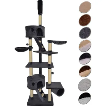 Škrabadlo pro kočky 240-260cm šedé
