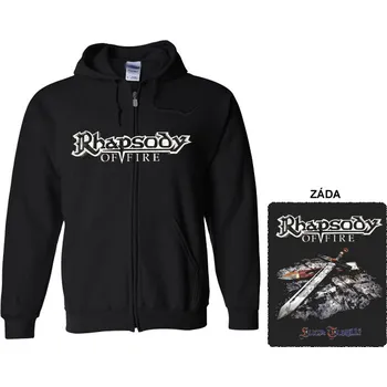 Pánská mikina Rhapsody - mikina s kapucí a zipem