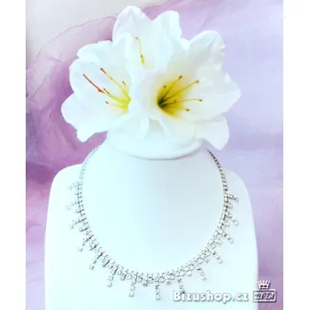 Náhrdelník Náhrdelník štrasový Jablonecká bižuterie 30049