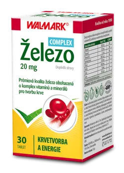 WALMARK Železo Komplex 20 mg tbl. 30